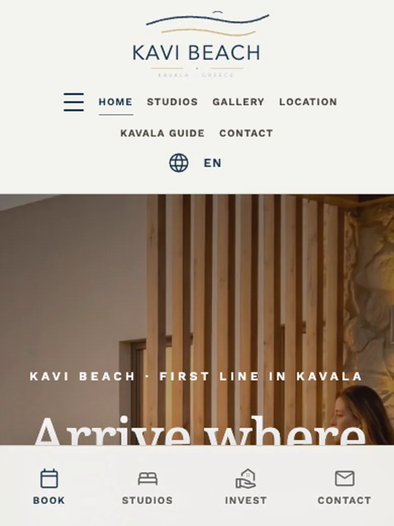 Kavi Beach — Разходка из сайта